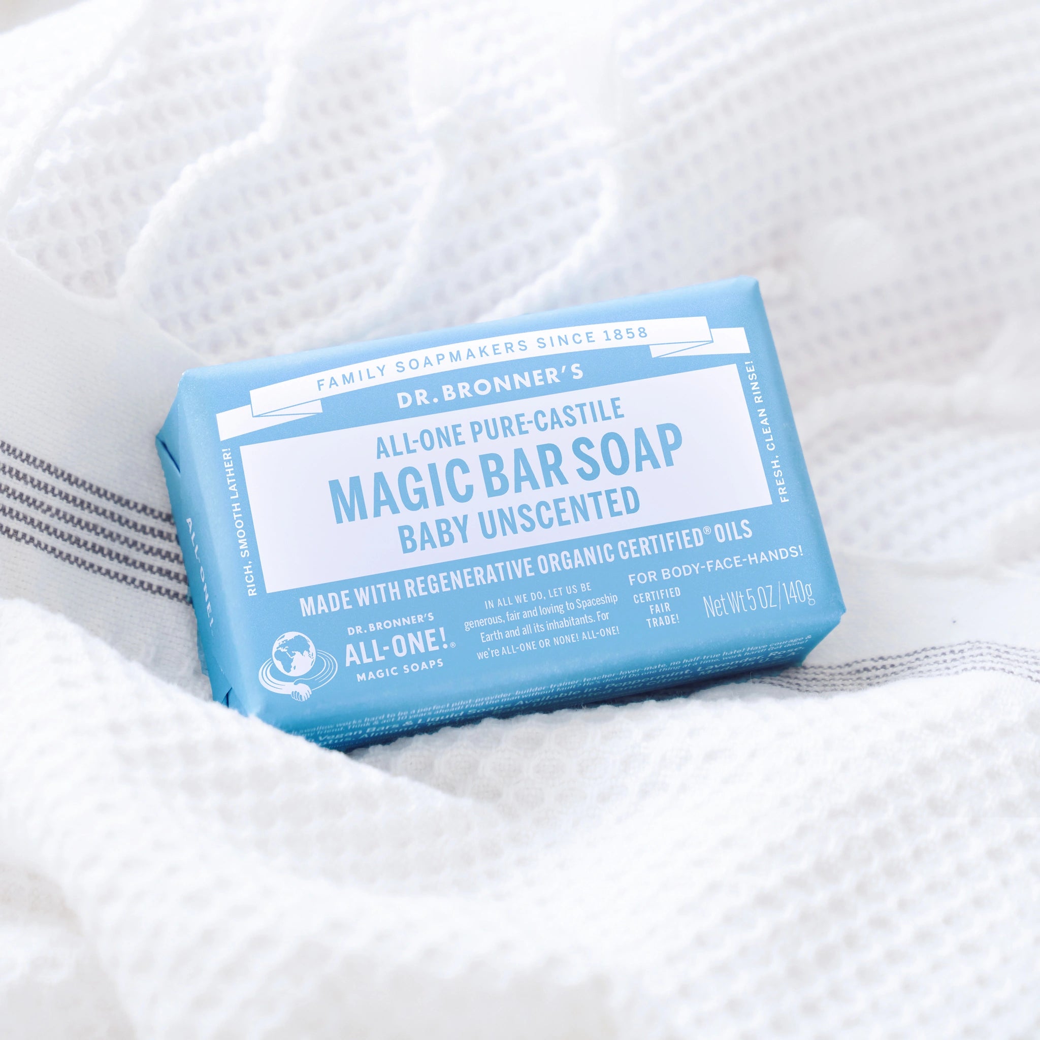 Unscented Pure Castile Magic Bar Soap - Image 4